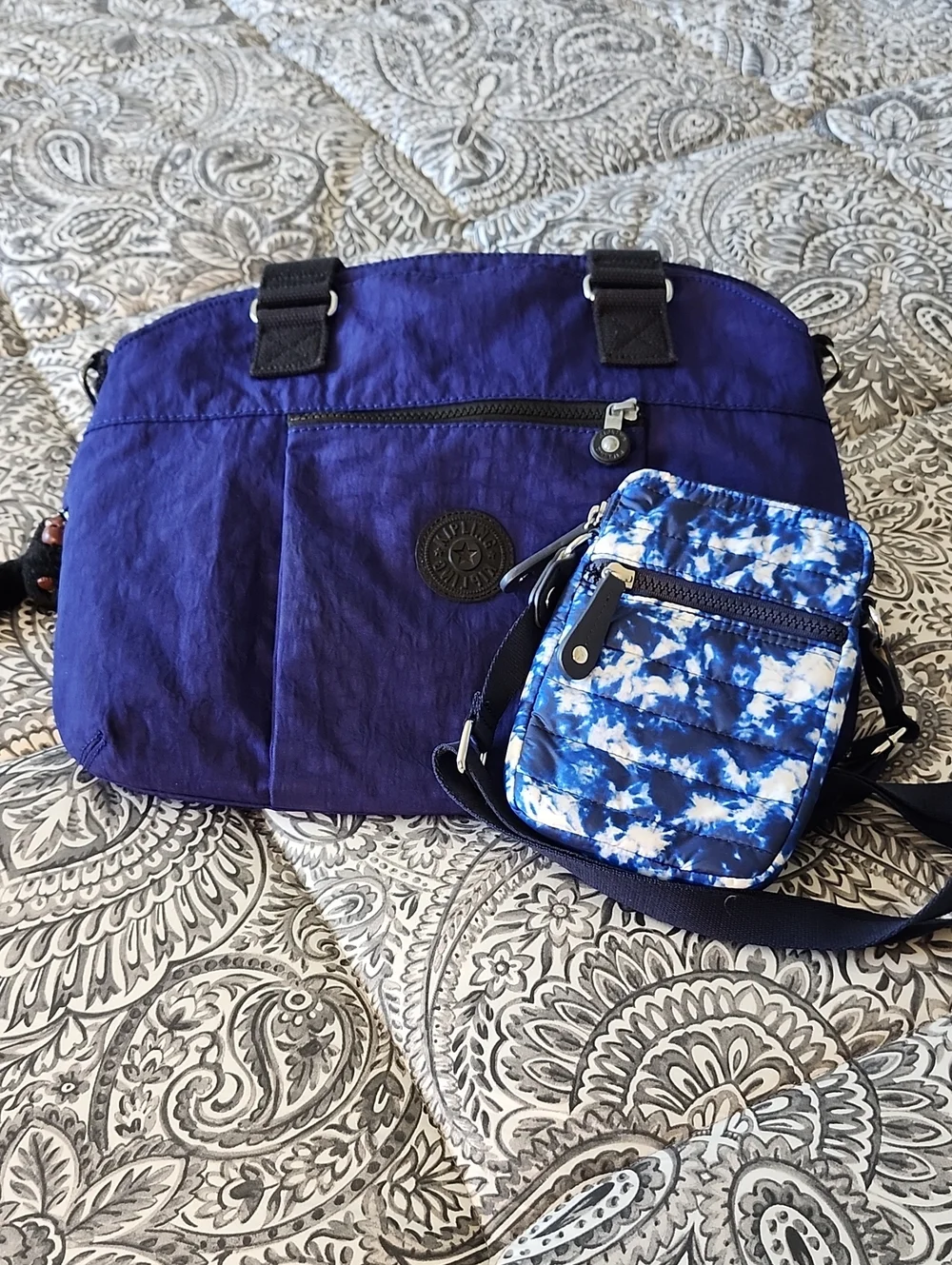 Kipling Digifly Laptop Crossbody w/Free Sondra Roberts Squared Crossbody Bag